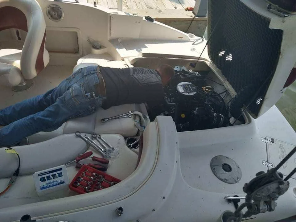 Spring Boat Repair